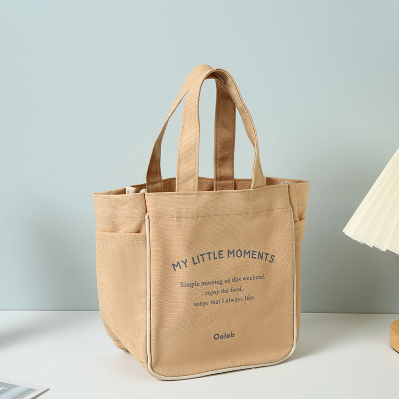 Coloris personnalisés toile de coton réutilisable femme sac de shopping pour taille moyenne
