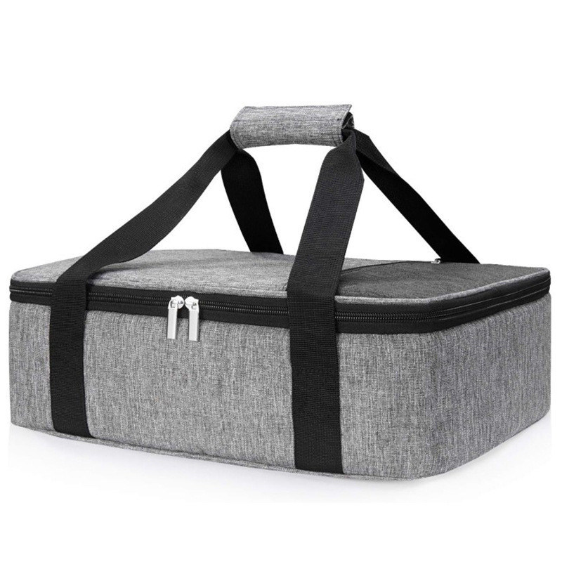 Nouveau à la mode extra-grand lourd service isolé pouf réutilisable de l'épicerie sac thermique de magasinage sac de refroidissement
