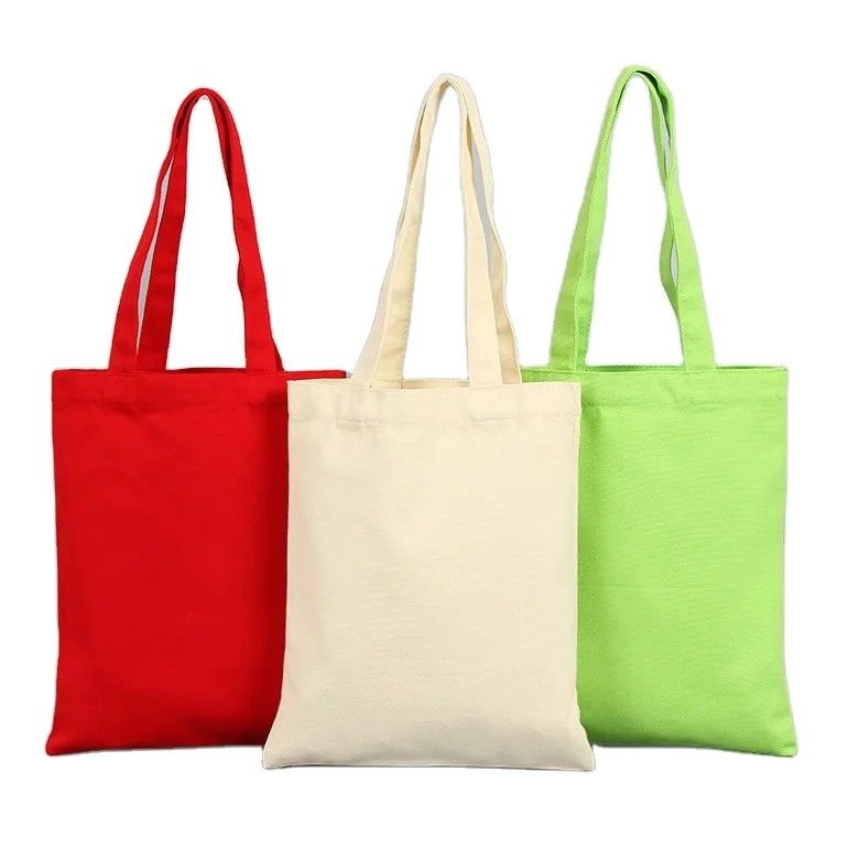 Couleur personnalisée Reutilisable Tissu de concepteur toile de coton sac de magasinage Eco Friendly