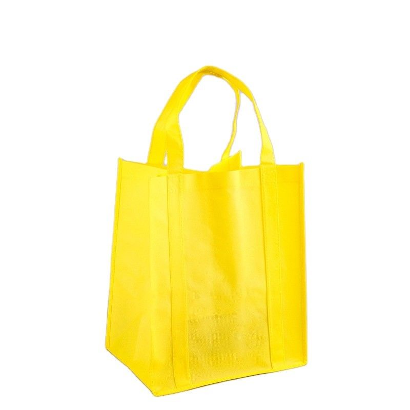Logo personnalisé imprimé sac à dos en tissu non tissé pour l'épicerie et la promotion
