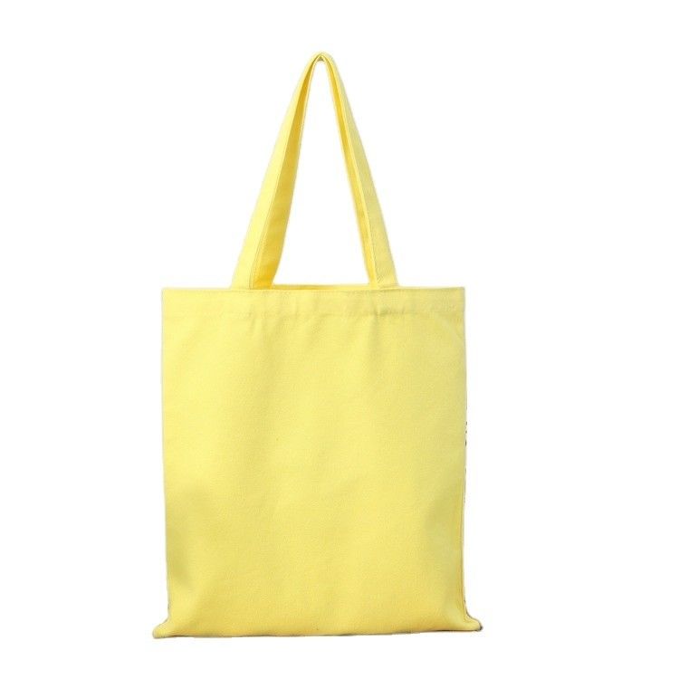Sacs à main en toile de coton à usage réutilisable sur mesure de taille moyenne avec un design écologique