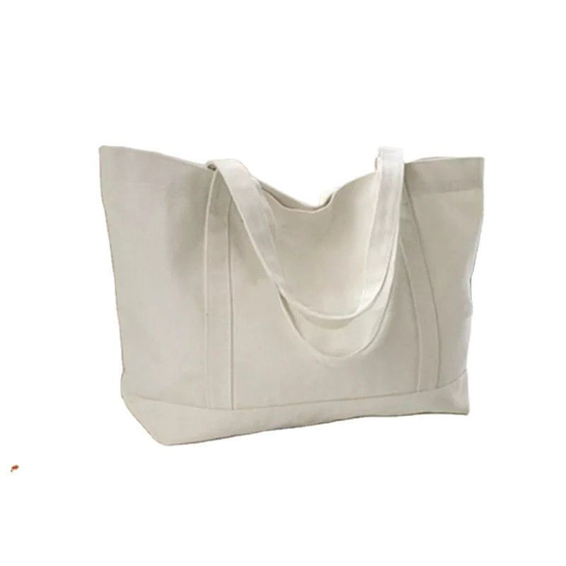 Logo imprimé sur mesure sac scolaire chariot coton toile sac à main pour les dames sur le marché