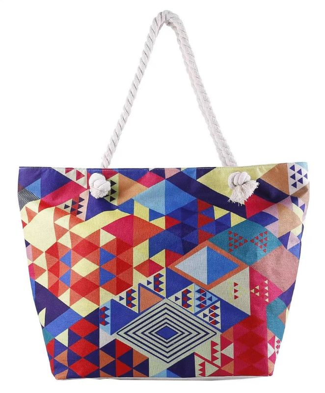 Large sac à main réutilisable à la plage avec le dernier style à la mode