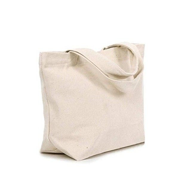 La vie quotidienne de l'école Reutilisable sac à dos de shopping biologique Sac en toile de coton avec logo personnalisé