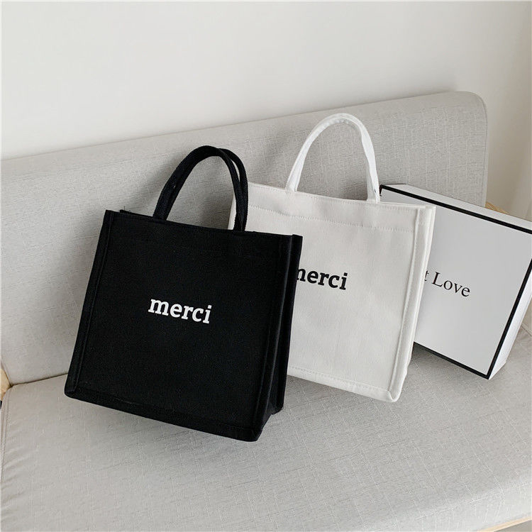 Sac de magasinage écologique personnalisé sac de messagerie en toile sac de cadeau en coton avec une grande capacité