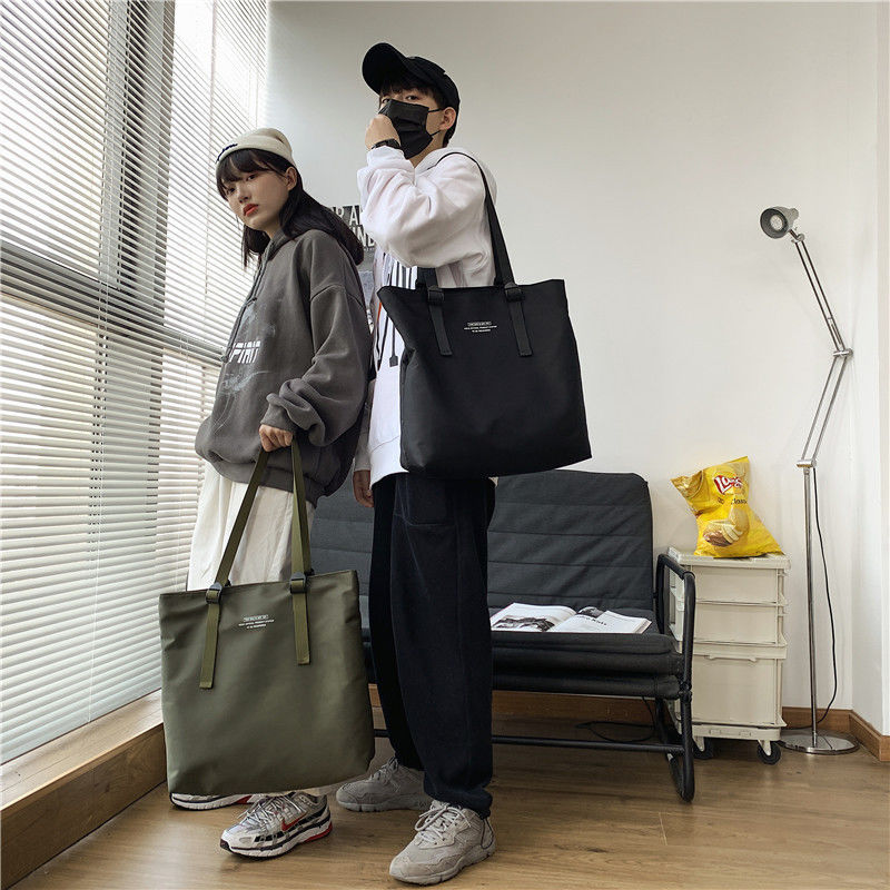 Sac de messagerie en toile pour l'impression du sac de magasinage en nylon imprimé LOGO Logo personnalisé